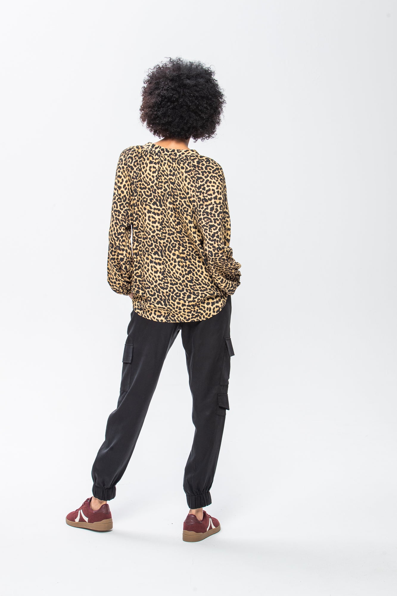 Emma Winter Shirt - Animal Print