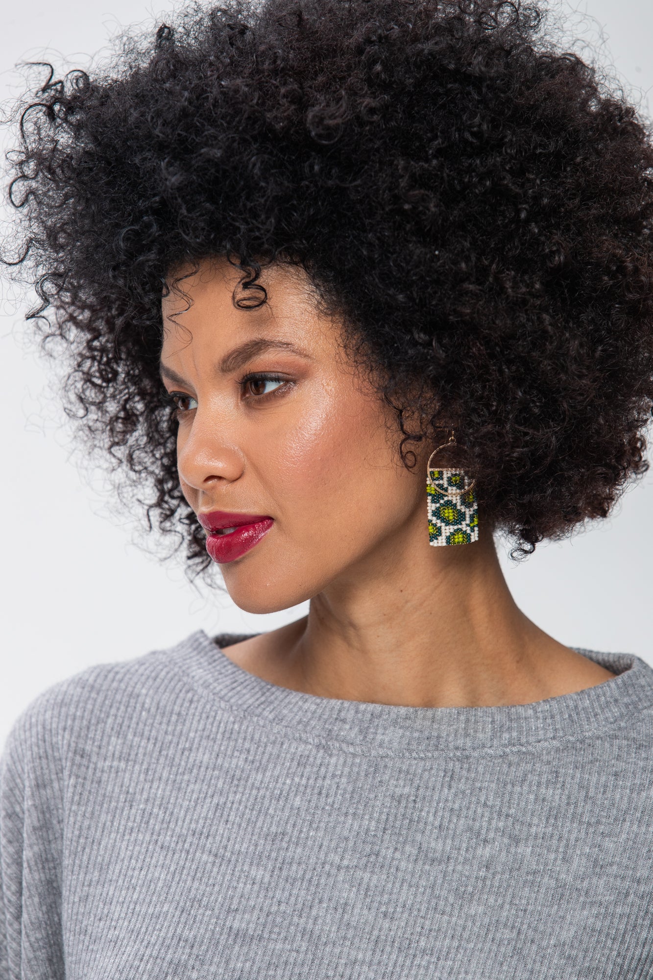 Grace Winter Knit - Grey Melange