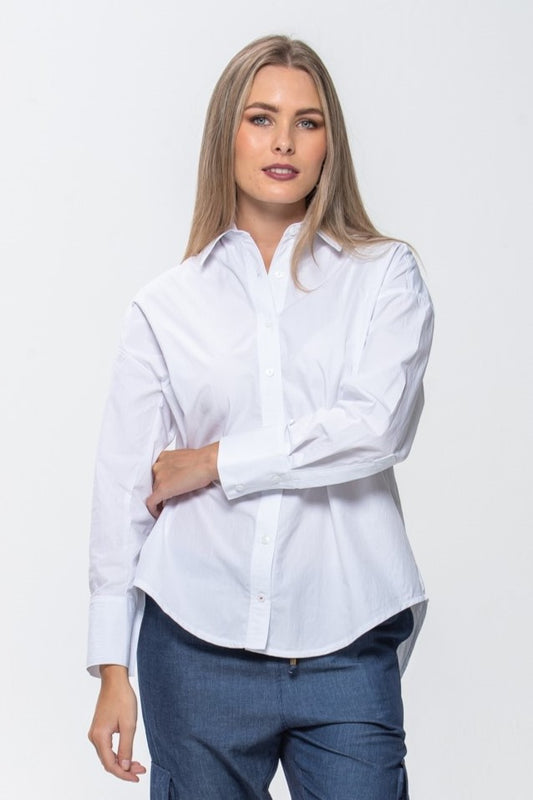 Hepburn Winter Shirt - White