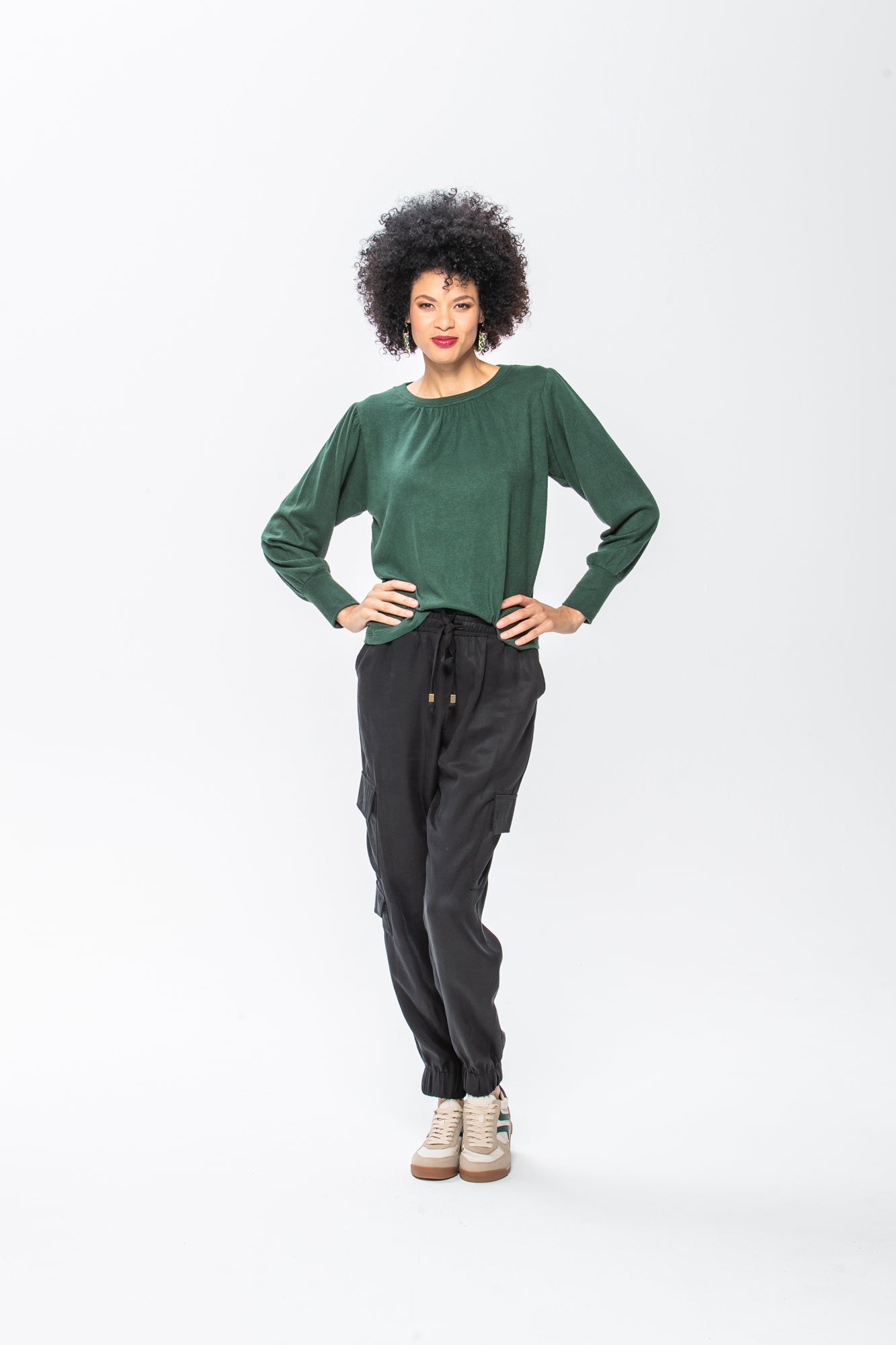 Boston Cargo Pants - Black