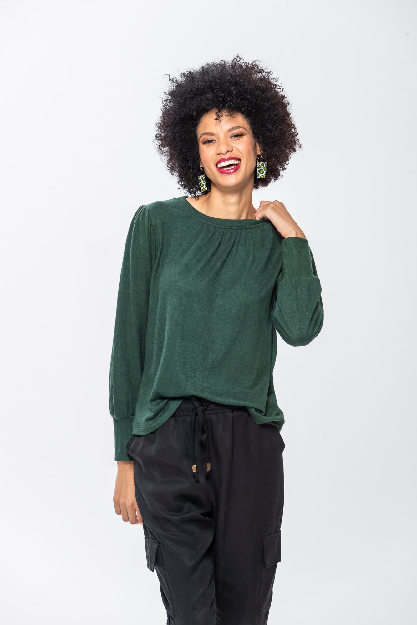 Aspen Winter Knit - Green