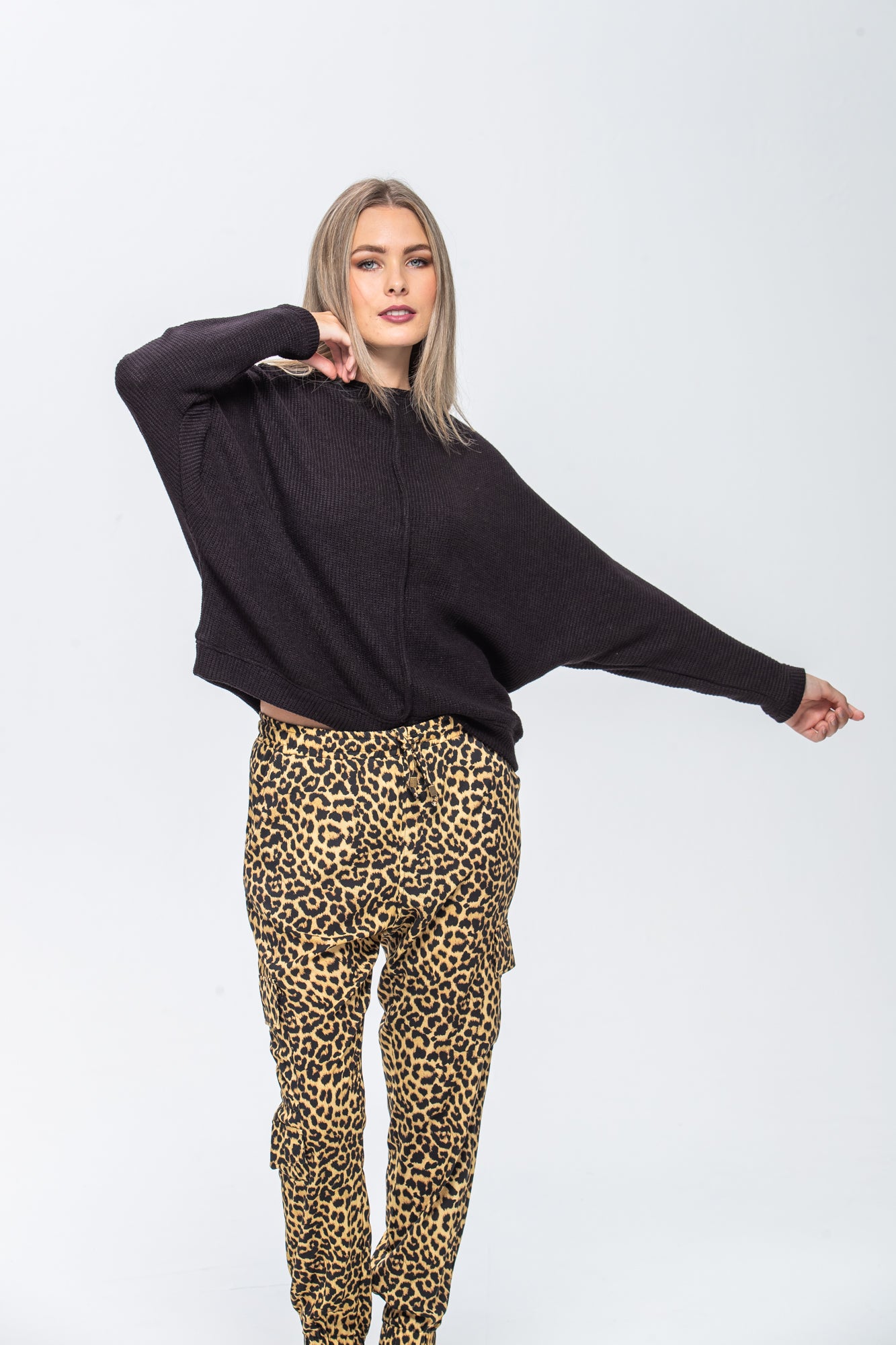 Diana Winter Knit - Black