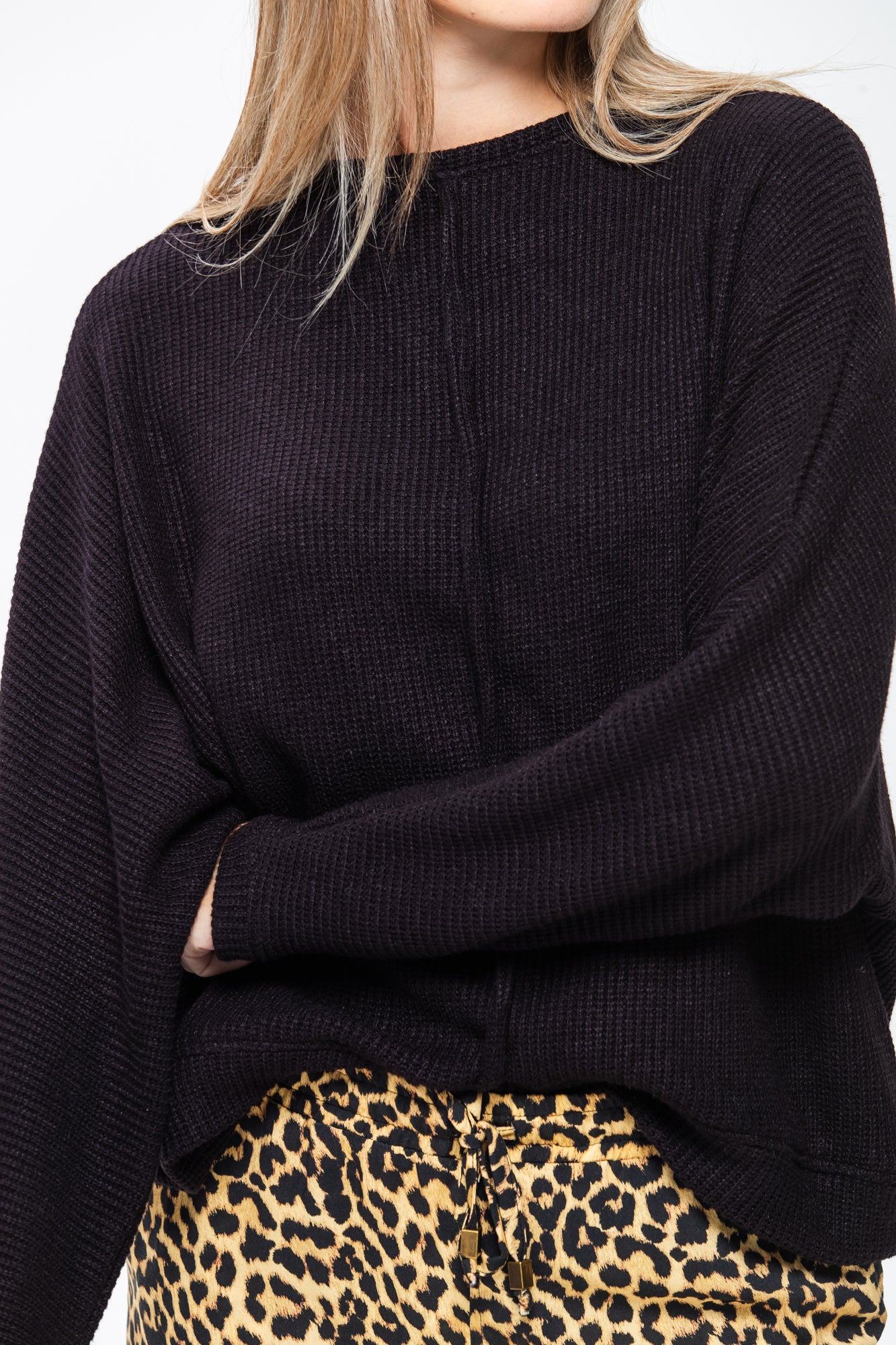 Diana Winter Knit - Black