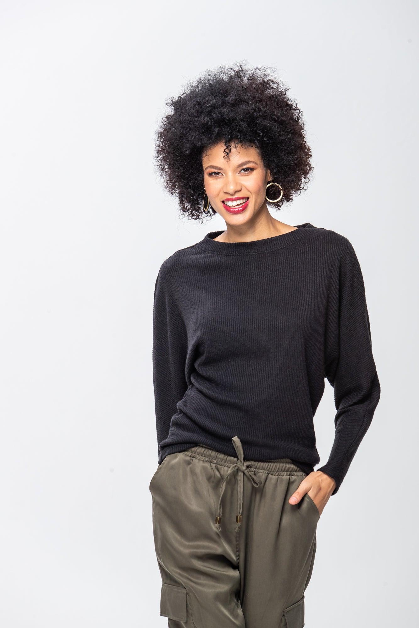 Grace Winter Knit - Black