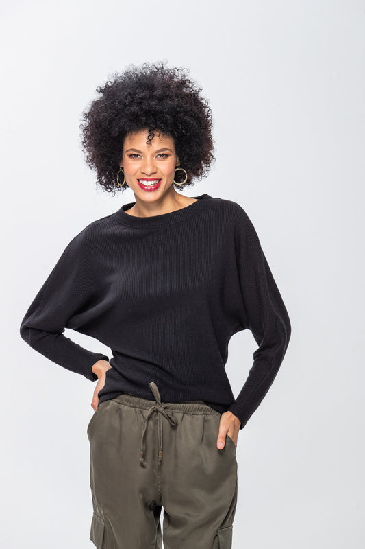 Grace Winter Knit - Black