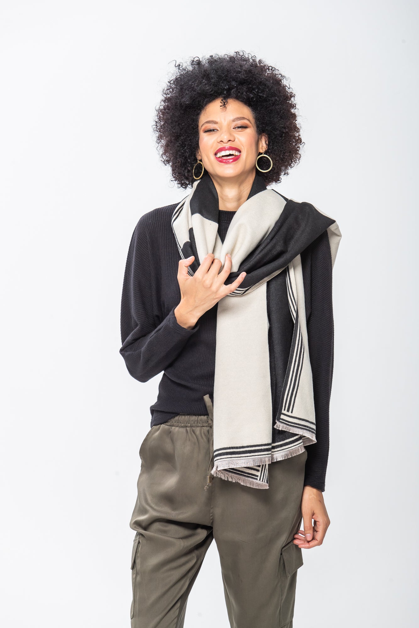 Grace Winter Knit - Black