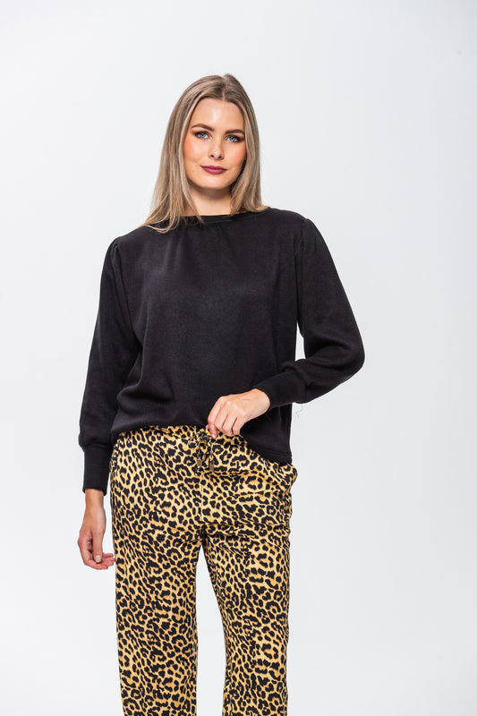 Aspen Winter Knit - Black