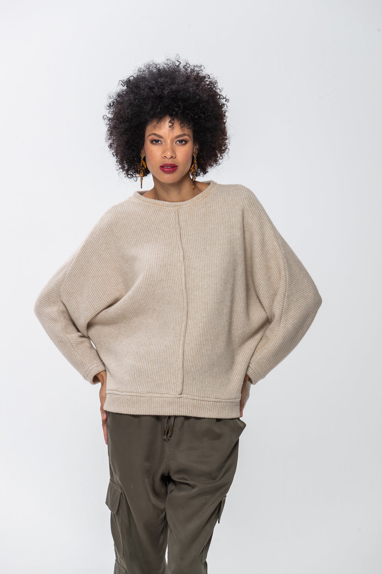Diana Winter Knit - Creme