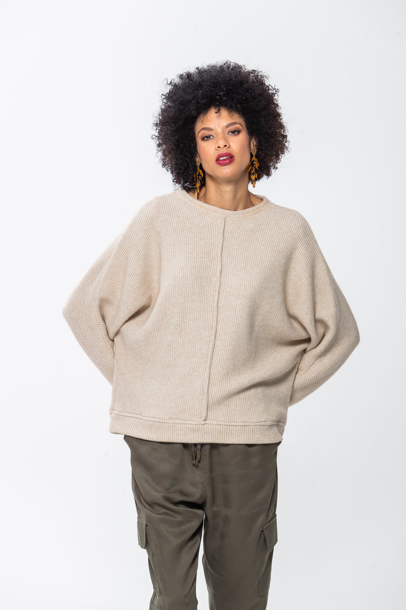 Diana Winter Knit - Creme