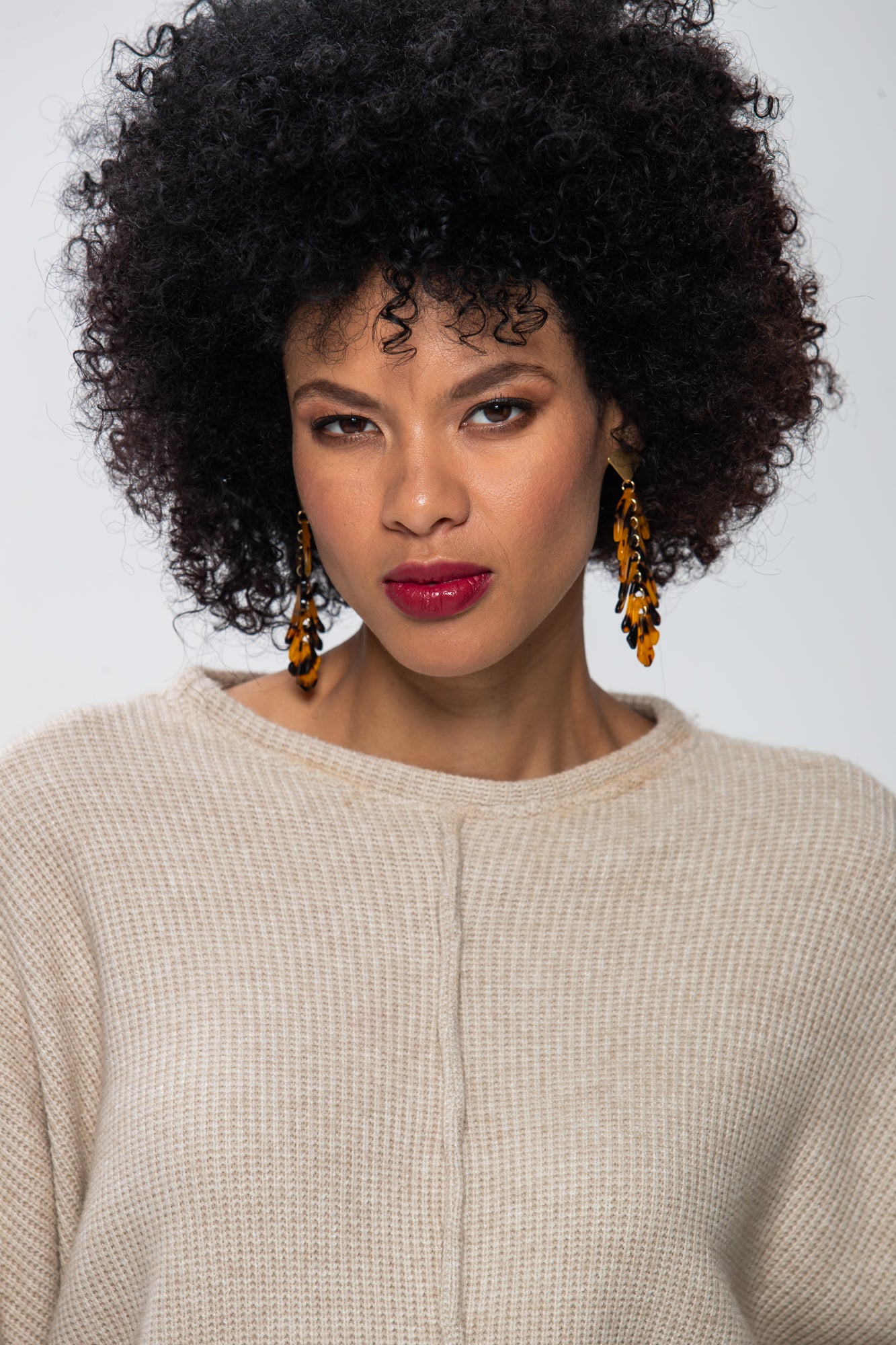 Diana Winter Knit - Creme