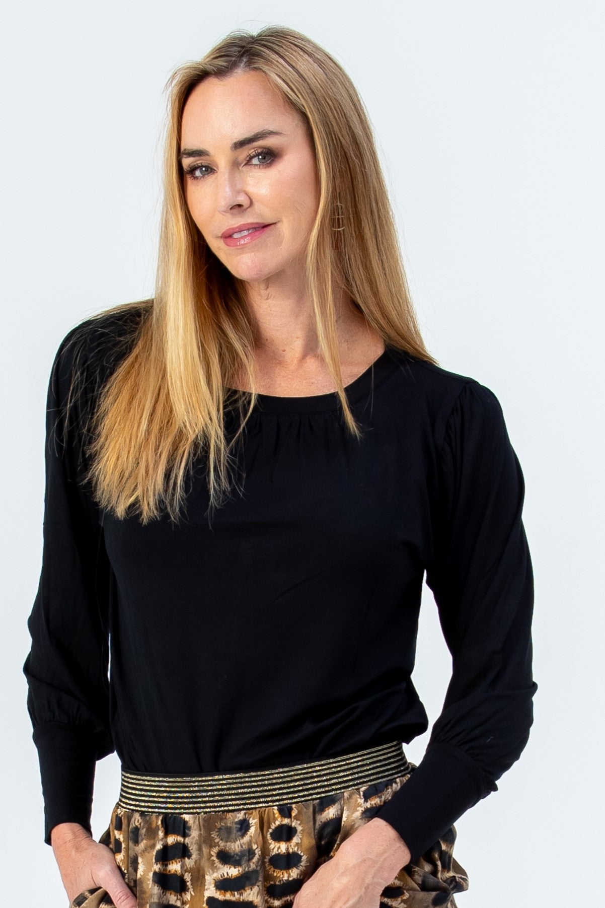 Aspen Winter T-shirt - Black