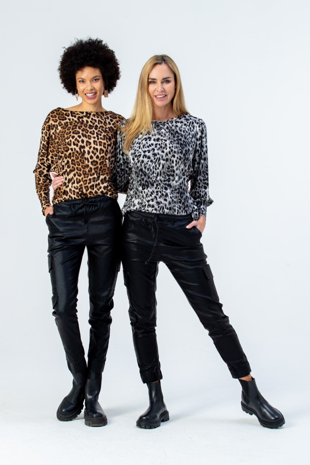 Aspen Winter T-shirt - Grey Animal