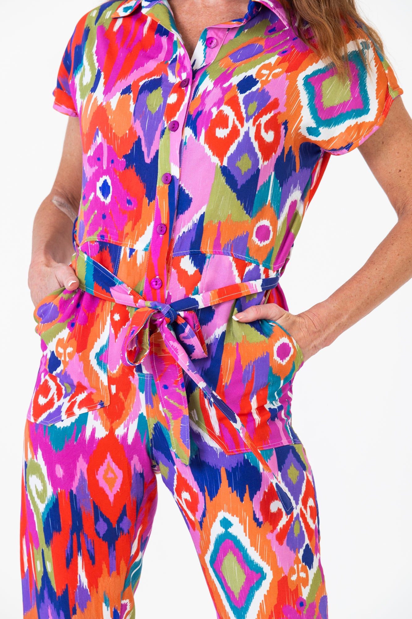 Malibu Jumpsuit - Abstract