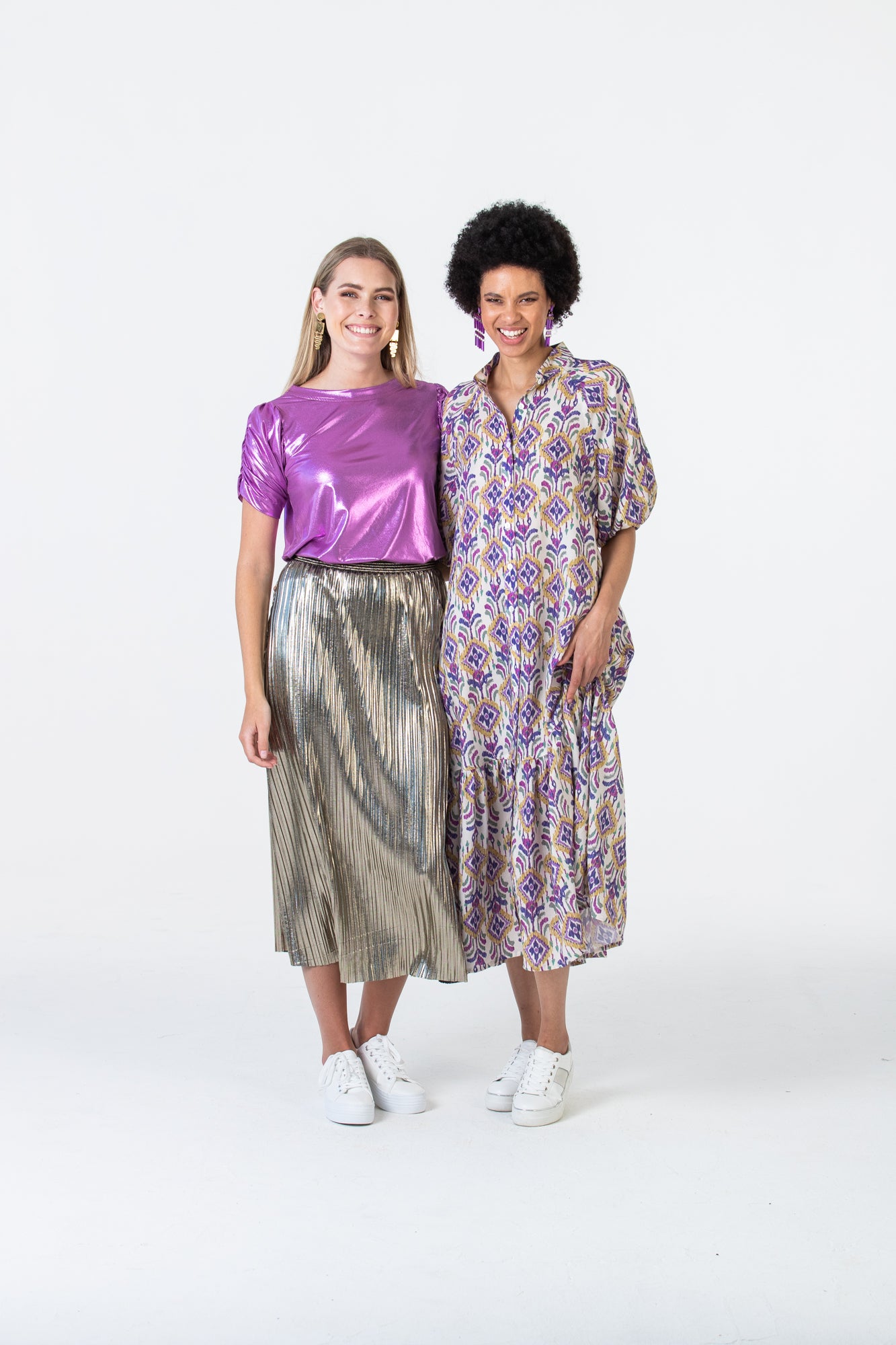 Donna Dress - Lilac & Mint