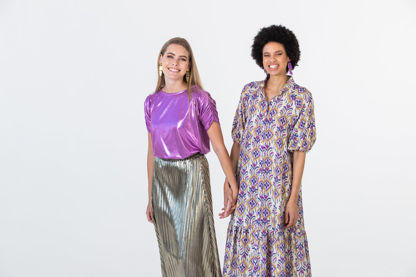 Donna Dress - Lilac & Mint