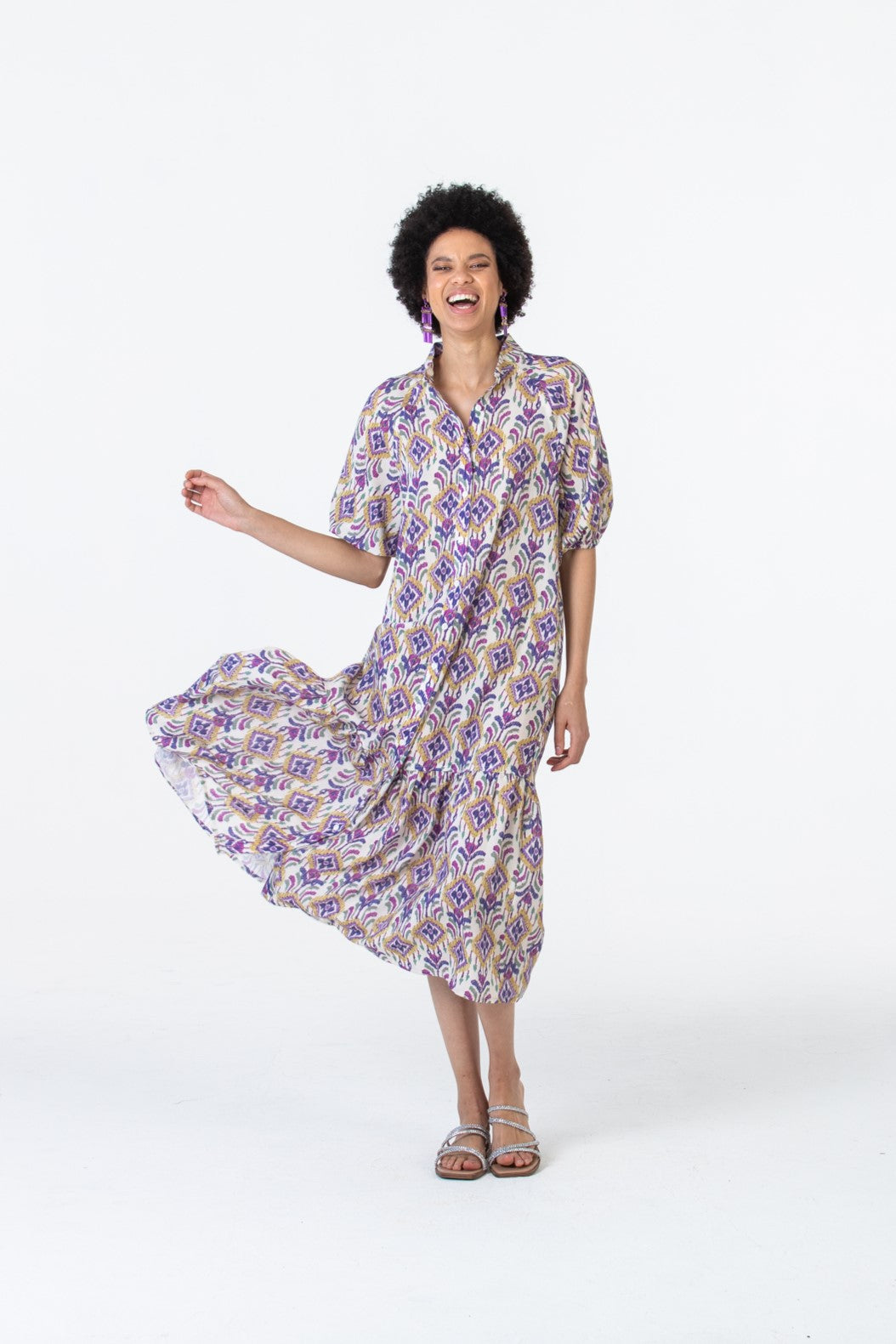 Donna Dress - Lilac & Mint