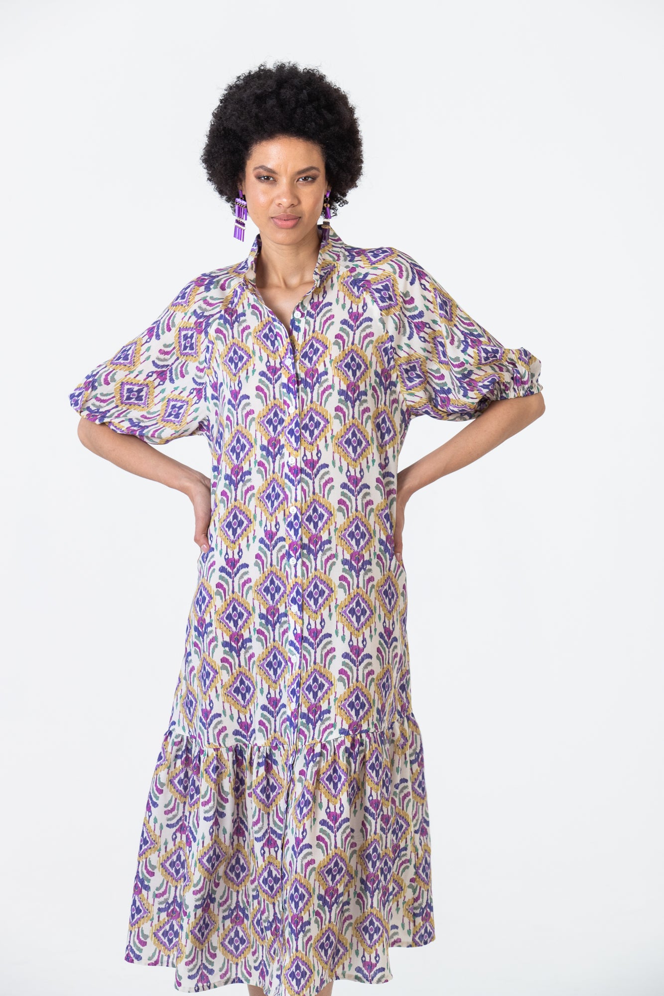 Donna Dress - Lilac & Mint