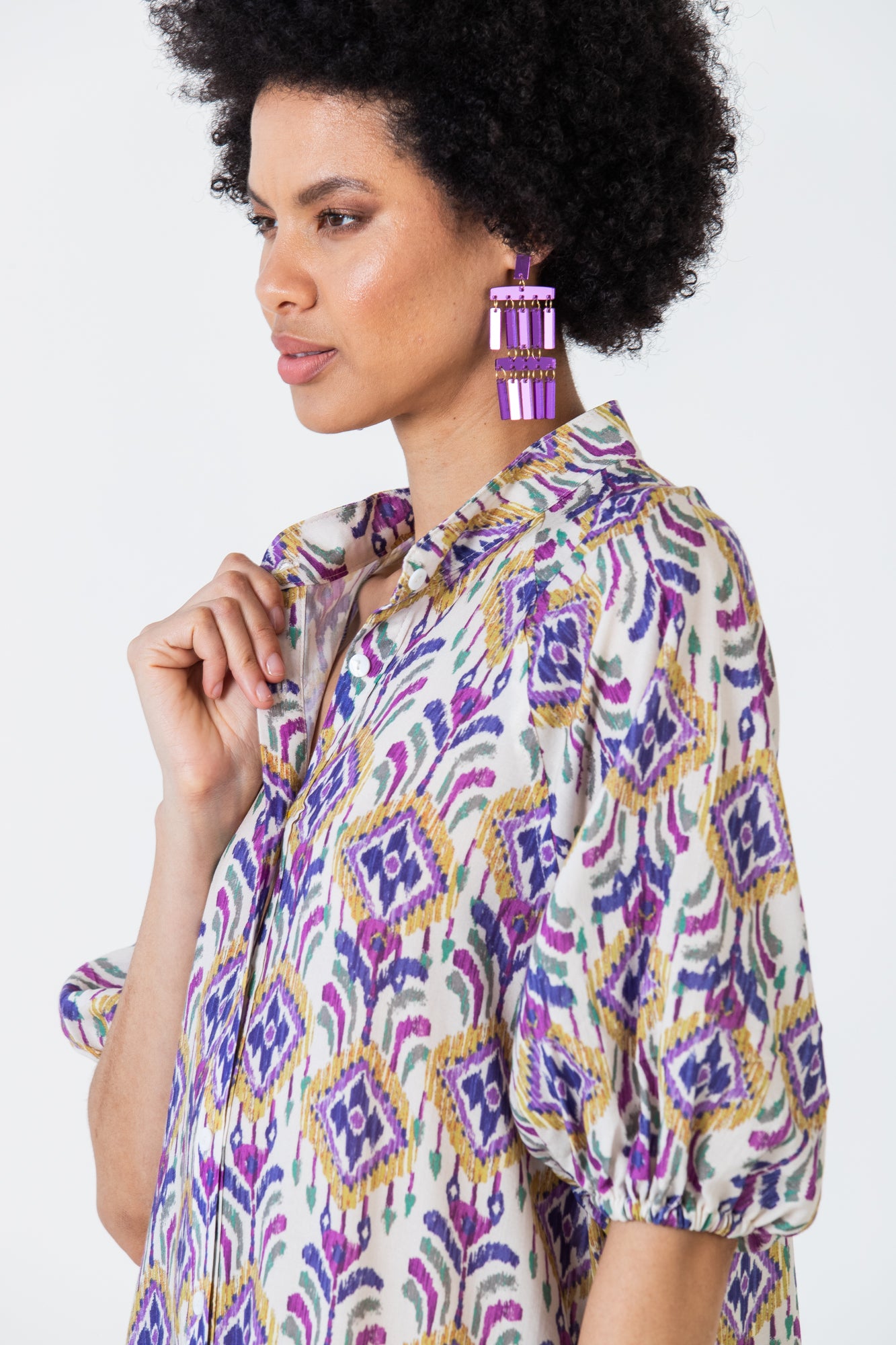 Donna Dress - Lilac & Mint