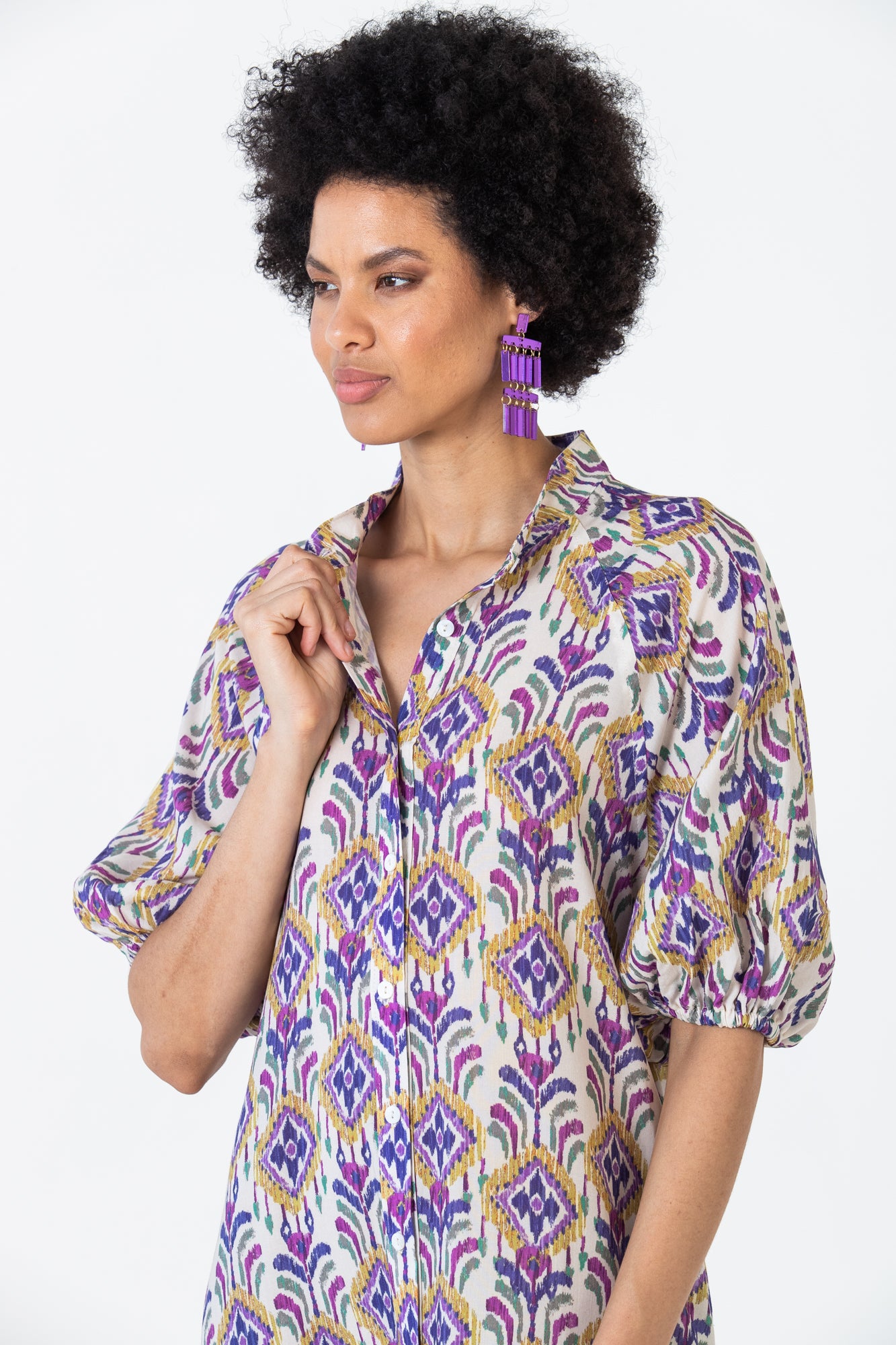 Donna Dress - Lilac & Mint