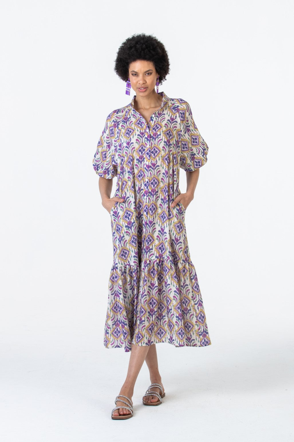 Donna Dress - Lilac & Mint
