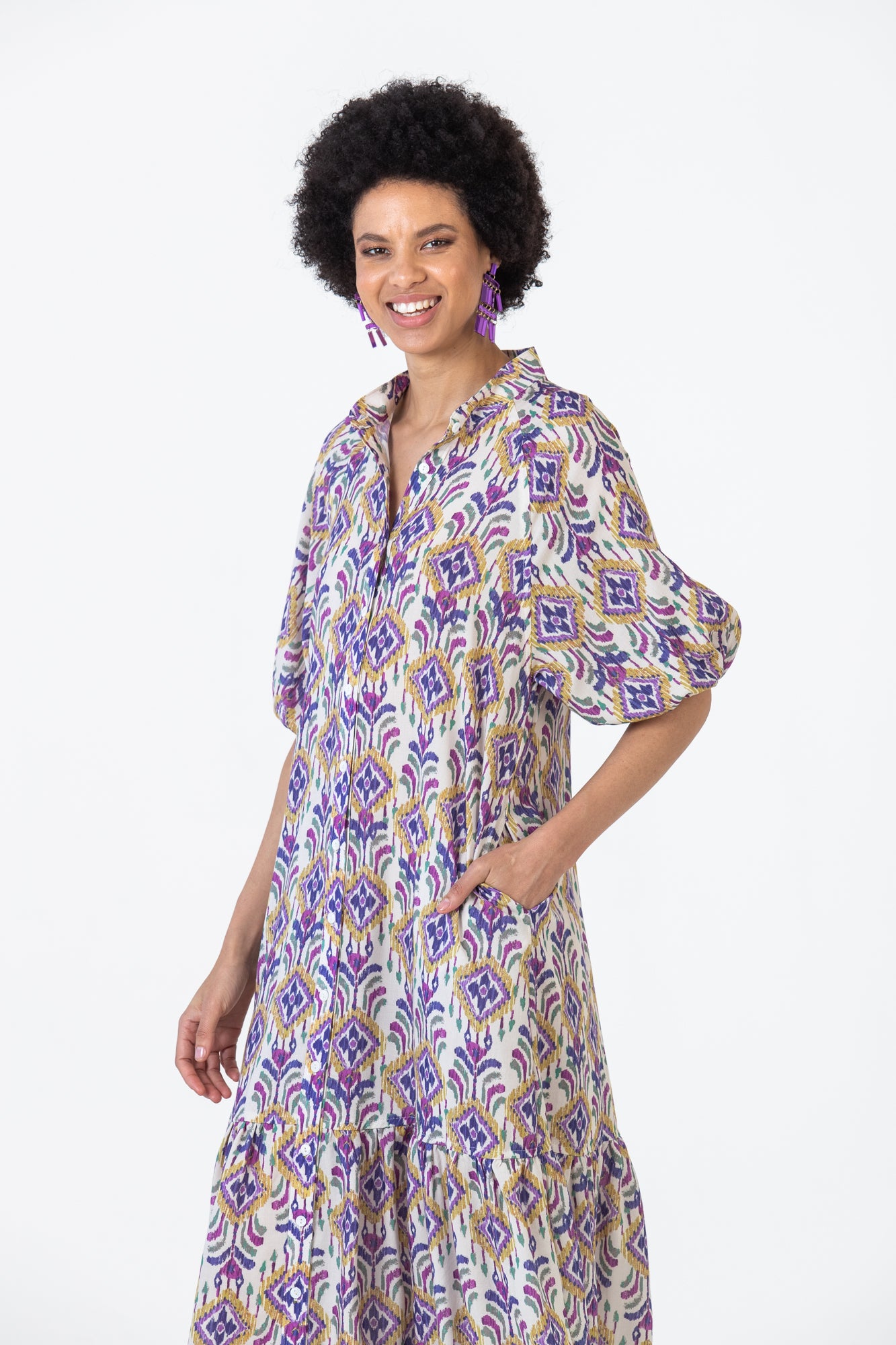 Donna Dress - Lilac & Mint