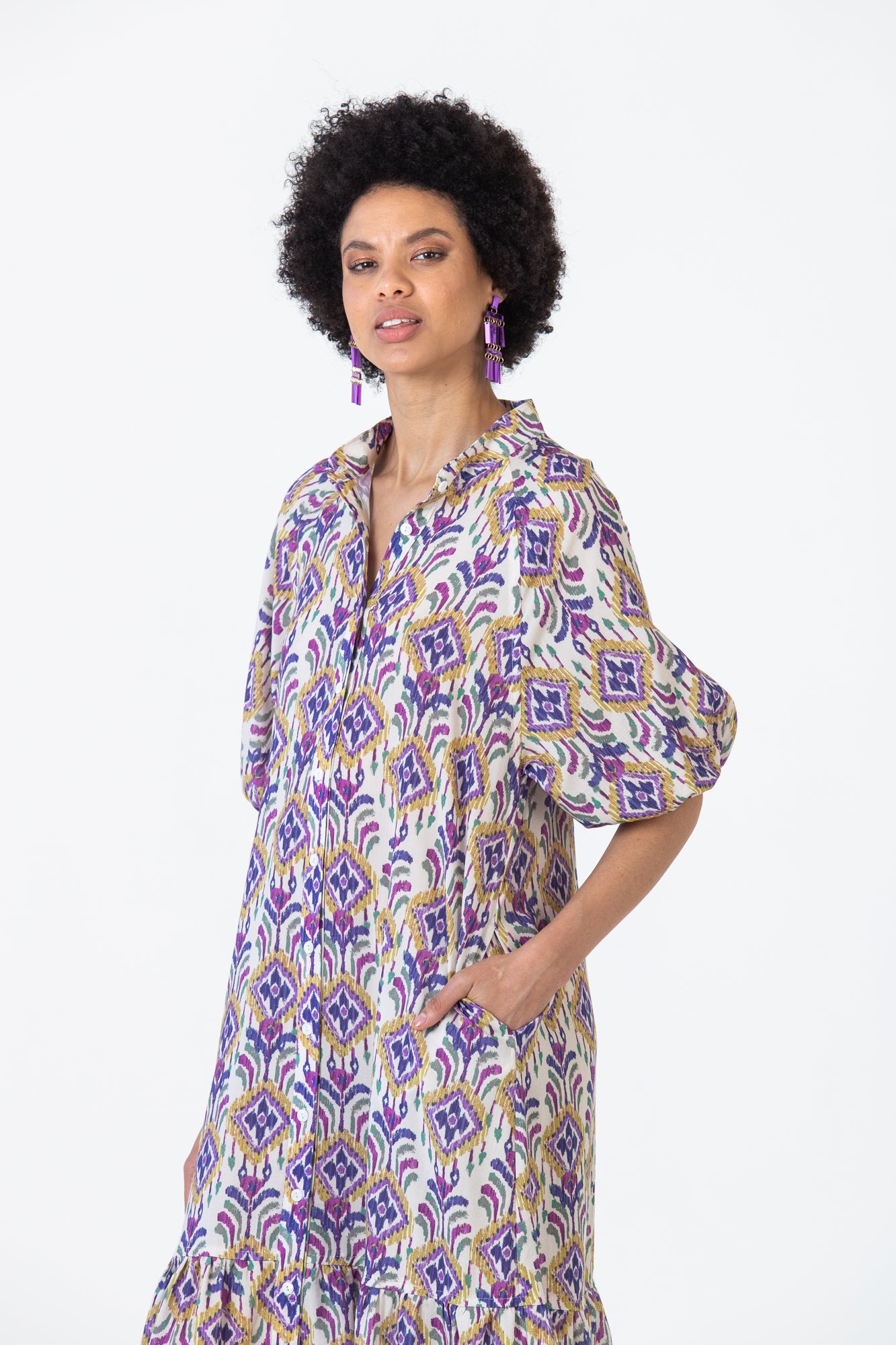 Donna Dress - Lilac & Mint