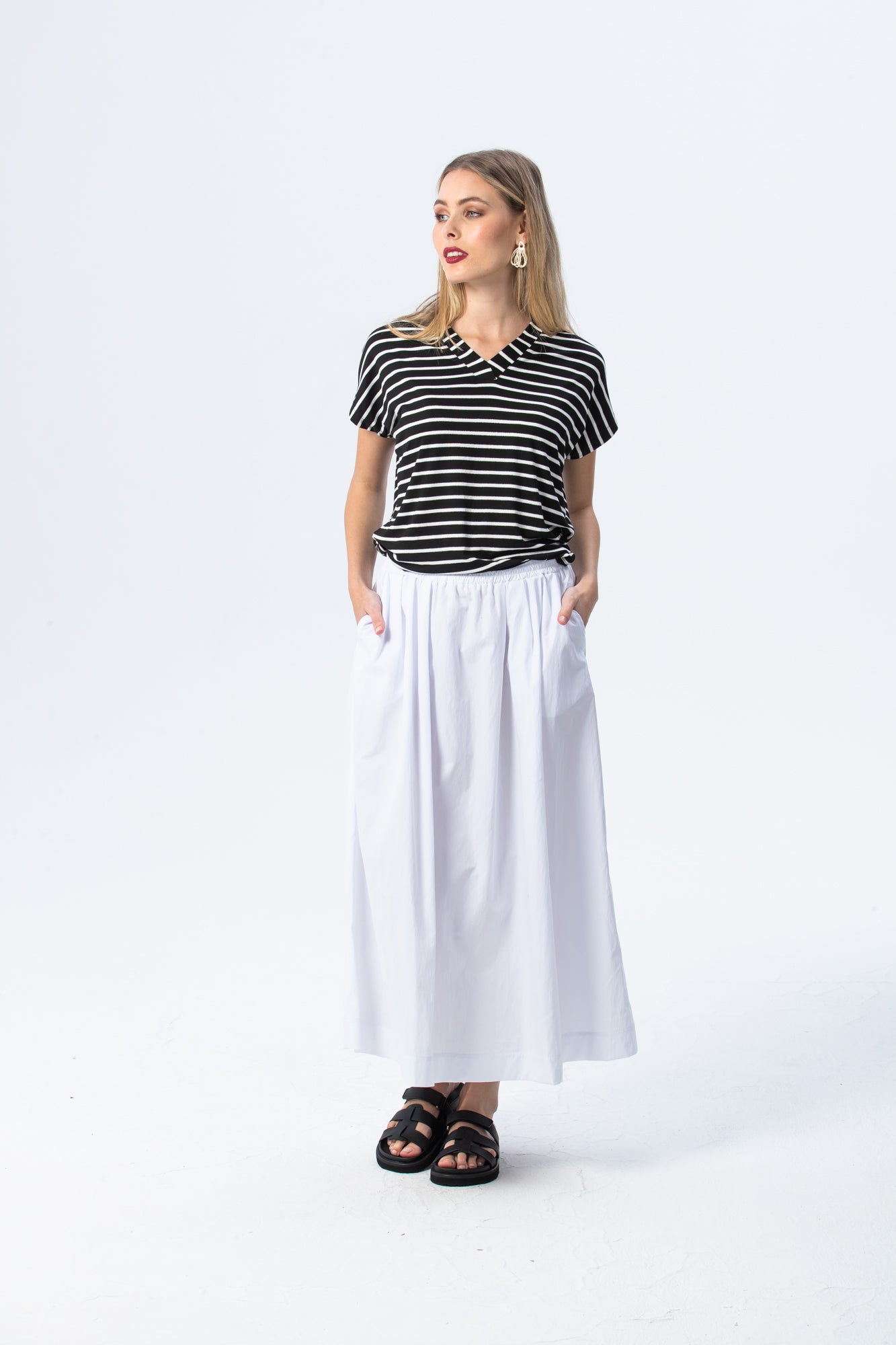 Sorrento skirt - white
