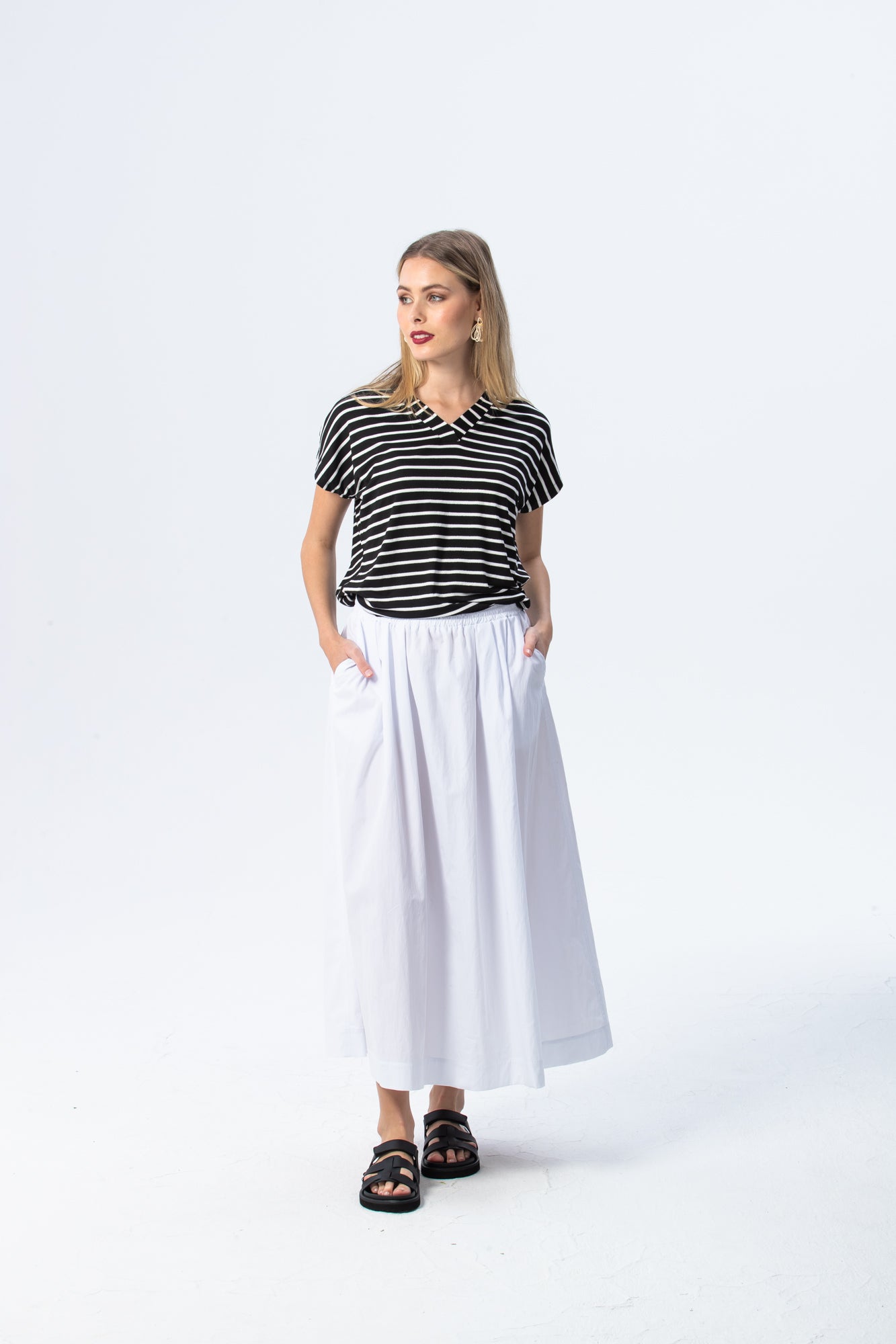 Sorrento skirt - white