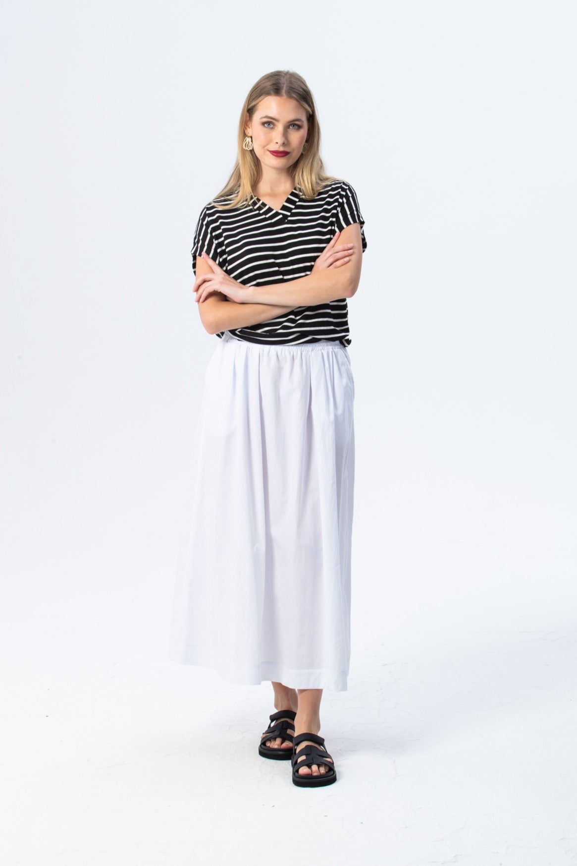 Sorrento skirt - white