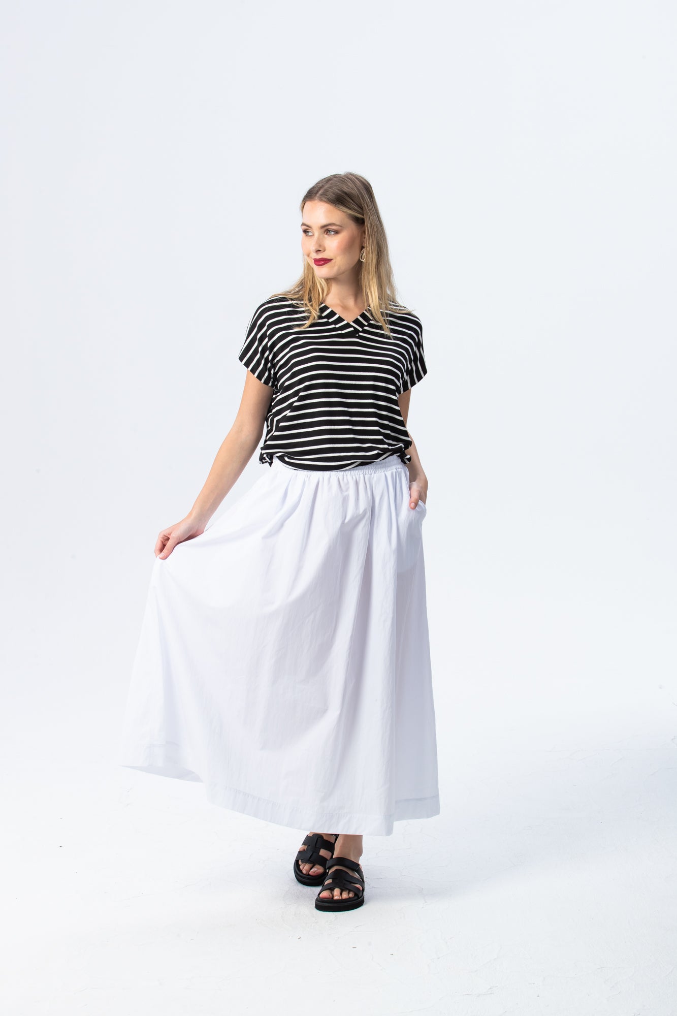 Sorrento skirt - white
