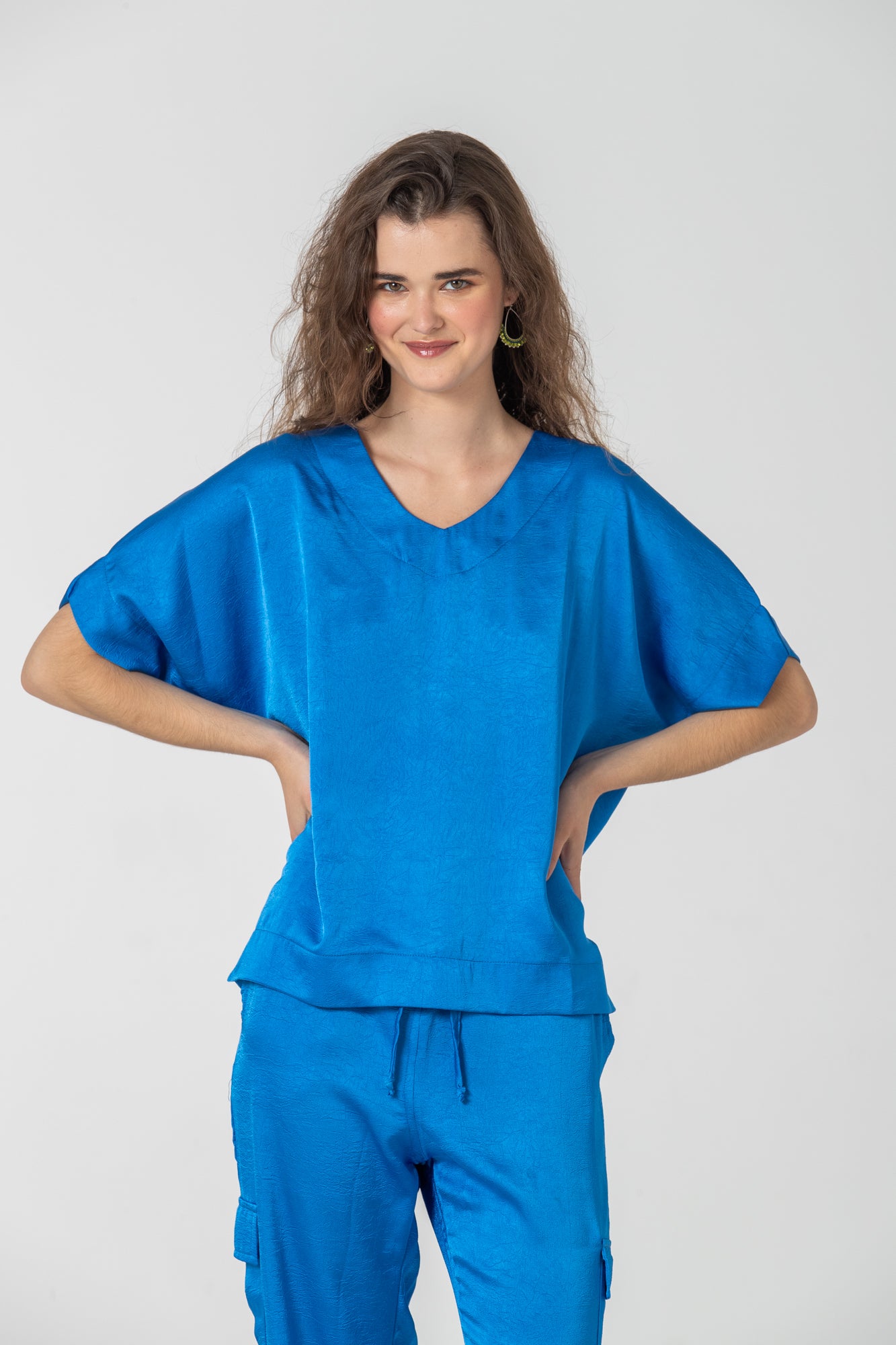 Amalfi Tunic Top - Blue