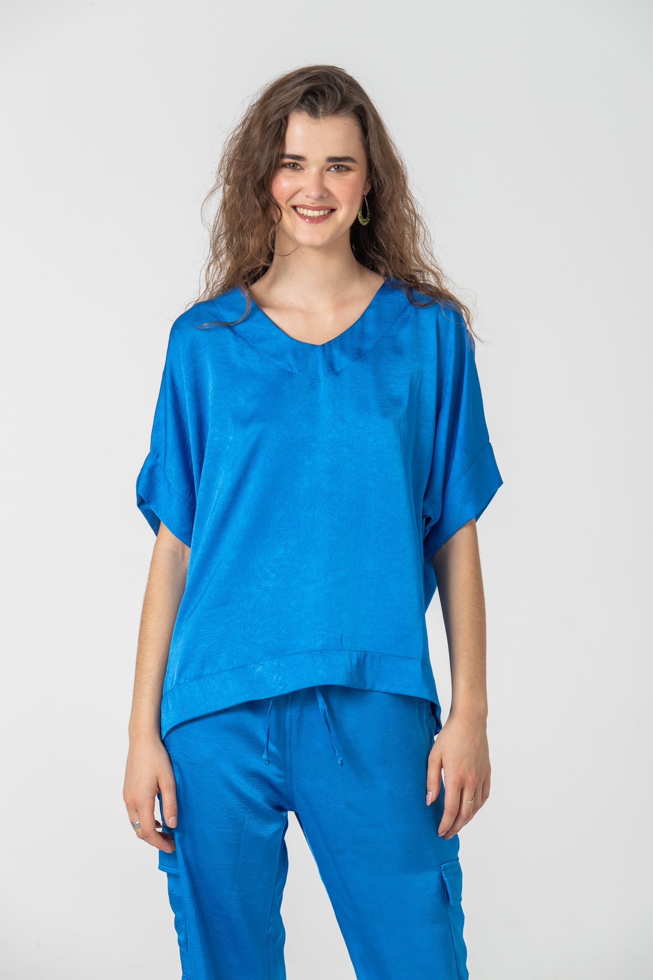 Amalfi Tunic Top - Blue