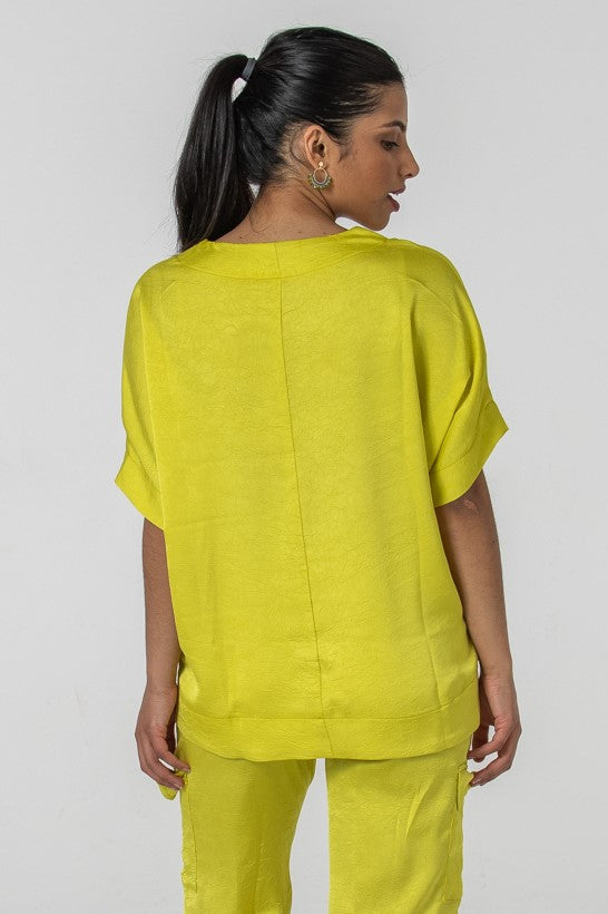 Amalfi Tunic top - Wild Lime