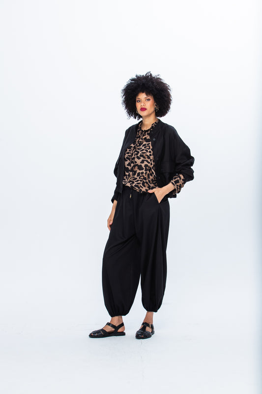 Stella Balloon Pants - Black