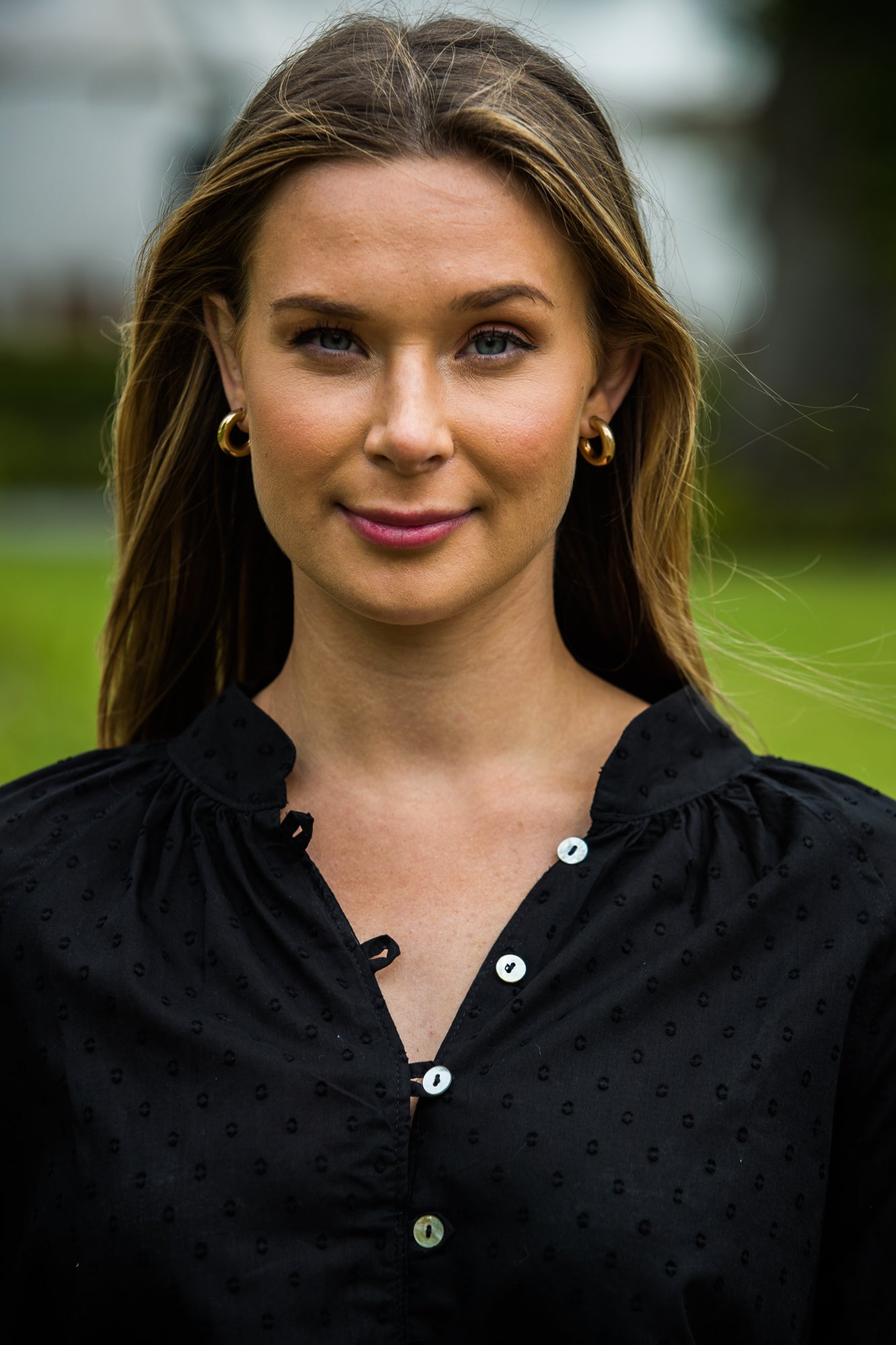 Paris Frill Shirt - Black