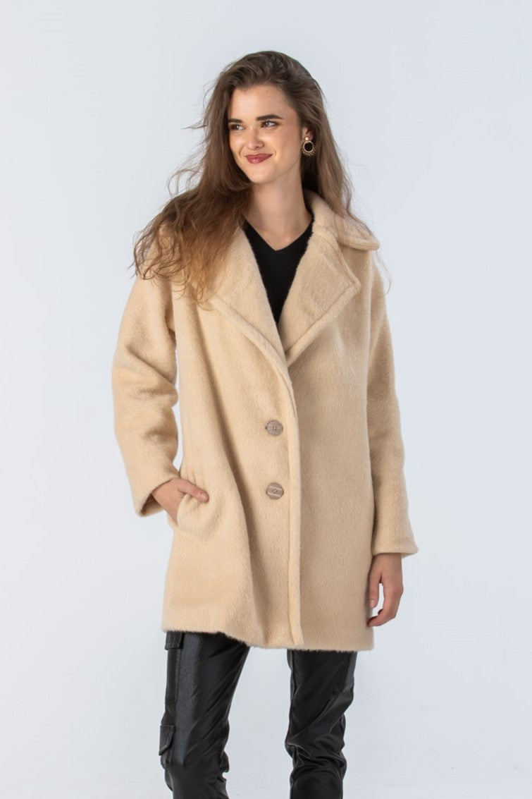 Tuscany Winter Coat - Buttermilk