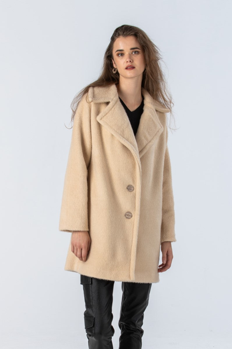 Tuscany Winter Coat - Buttermilk