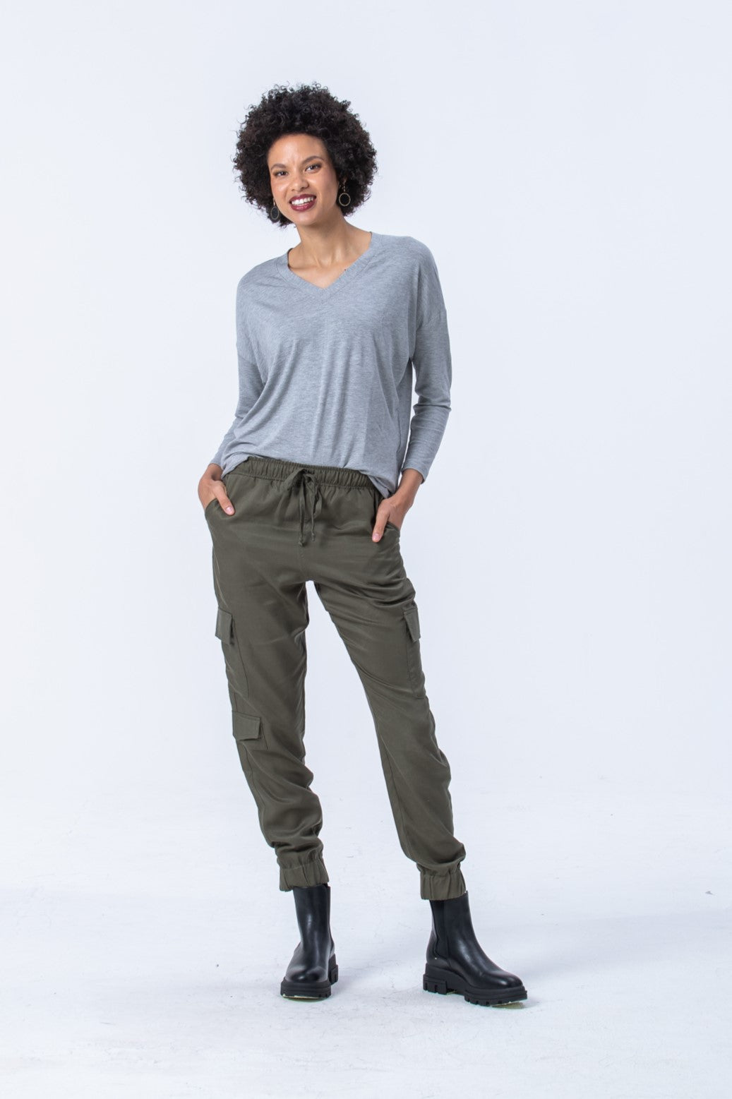 Boston Cargo Pants - Khaki