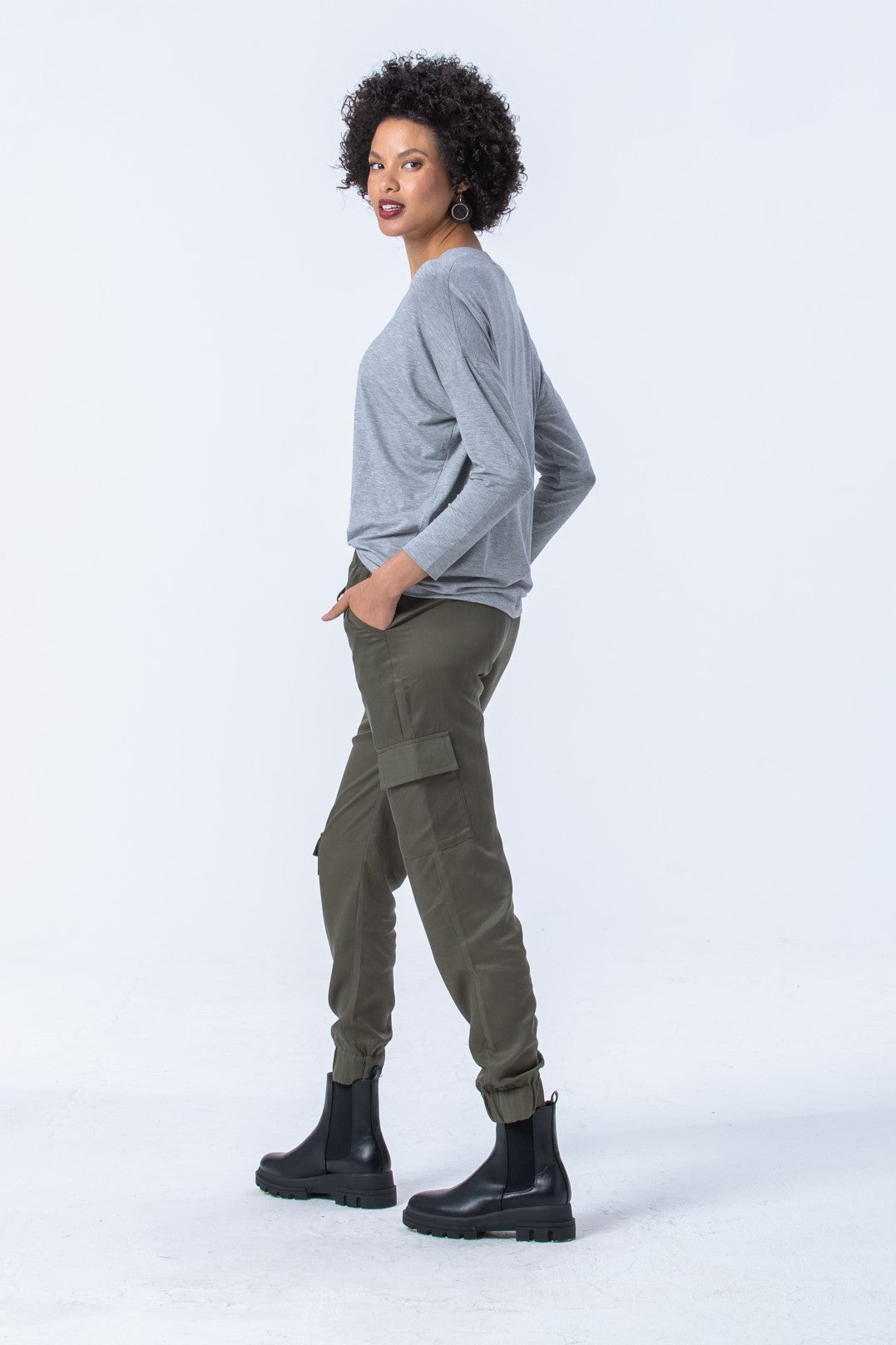 Boston Cargo Pants - Khaki