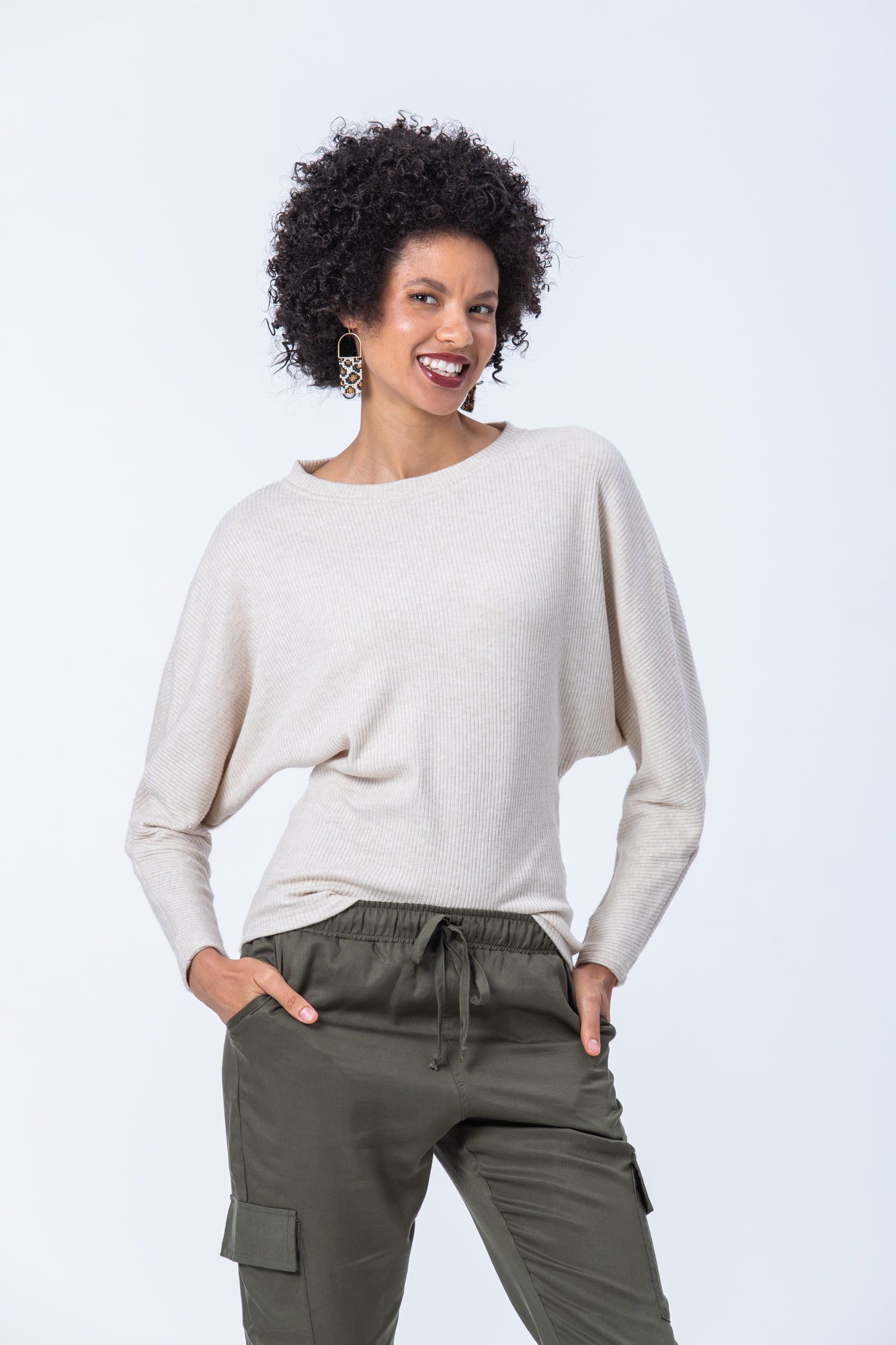 Siena knit top - Creme