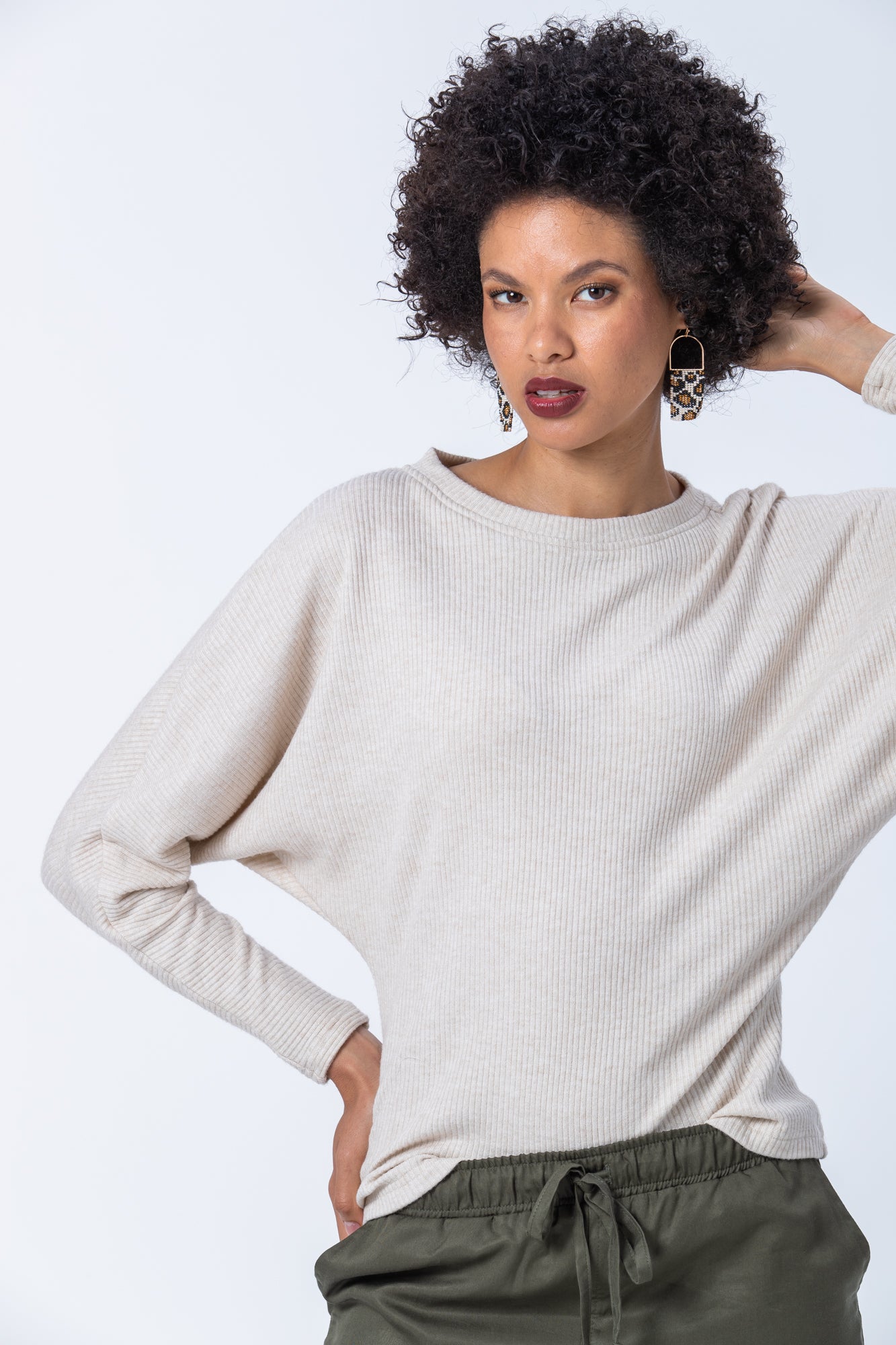 Siena knit top - Creme