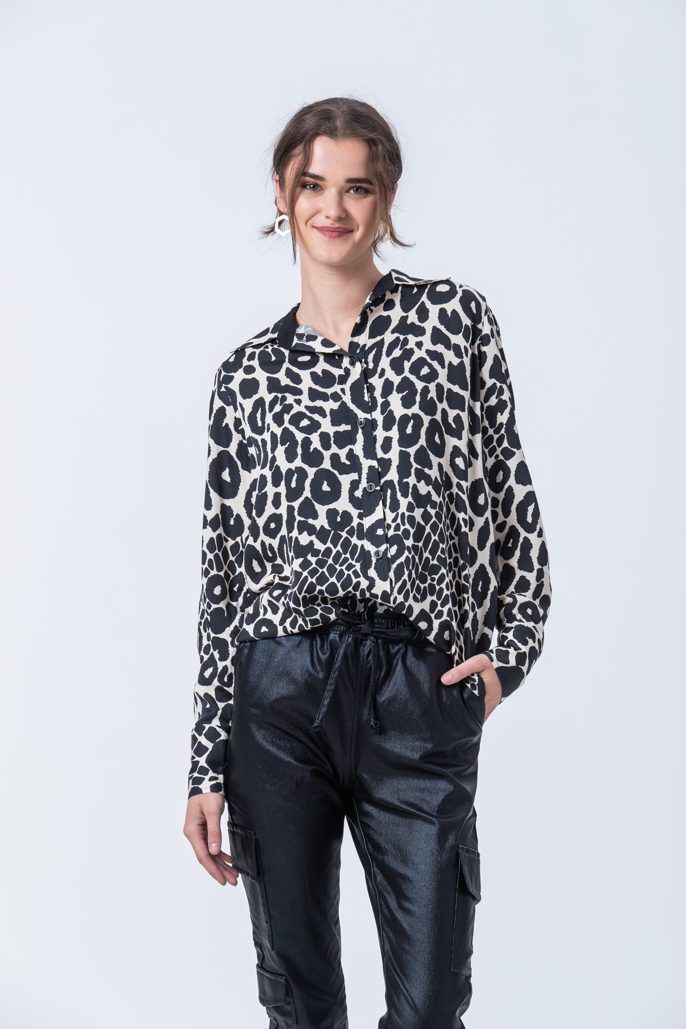 Tokyo Collar Shirt - Animal print