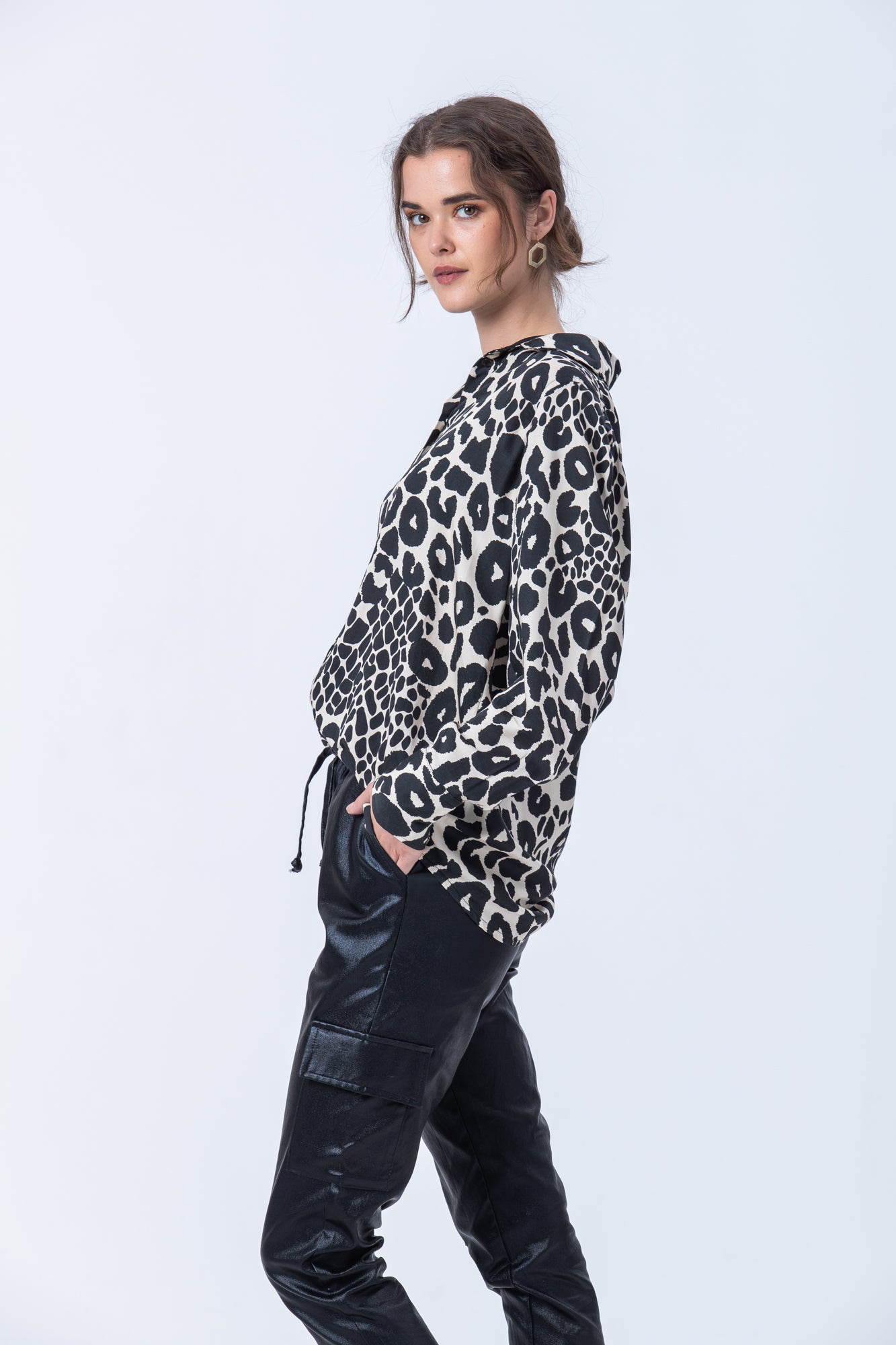 Tokyo Collar Shirt - Animal print