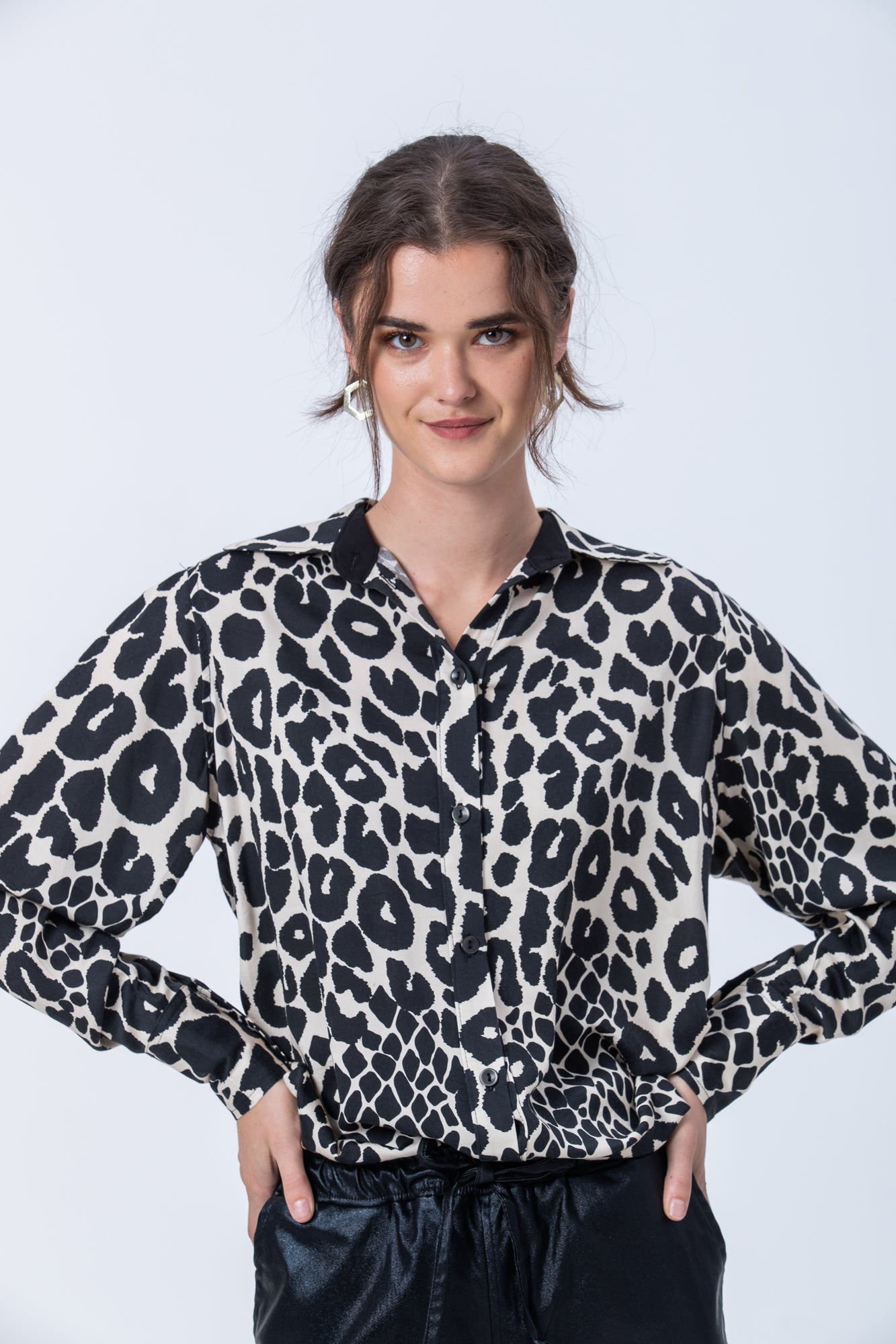 Tokyo Collar Shirt - Animal print