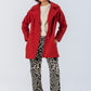 Maya Winter Coat - Chilli