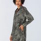 Sofia Shirt Dress - Black and Creme