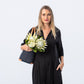 Santorini Pintuck Dress - Black