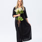 Santorini Pintuck Dress - Black