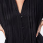 Santorini Pintuck Dress - Black