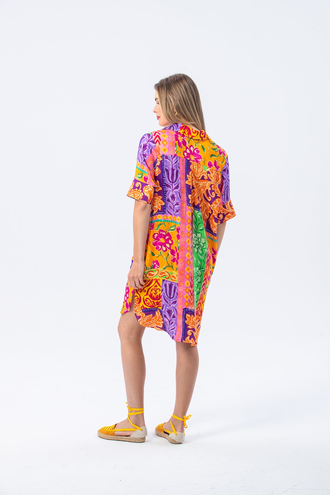 Rio Shirt Dress - Summer Abstract